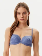 Biustonosze - Selmark Biustonosz z fiszbiną 31217 Niebieski - miniaturka - grafika 1