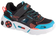 Moda i Uroda OUTLET - Skechers Gametronix 2.0 402270L-BKMT, dla chłopca, buty sneakers, Czarne - miniaturka - grafika 1