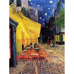 Reprodukcja obrazu Vincenta van Gogha – Cafe Terrace, 30x40 cm - Obrazy i zdjęcia na płótnie - miniaturka - grafika 1