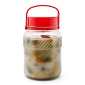 Pojemniki kuchenne - Tadar OKRĄGŁY SŁOIK Z POKRYWKĄ 12 L SZKŁO 5907558744514 - miniaturka - grafika 1