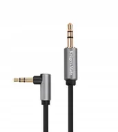 Kable komputerowe i do monitorów - Kabel Jack 3.5 Wtyk Kątowy Stereo - 3.5 Wtyk Stere - miniaturka - grafika 1