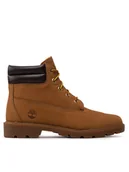 Buty dla chłopców - Timberland Trapery 6In Water Resistant Basic TB0A2MBB231 Brązowy - miniaturka - grafika 1