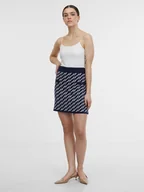 Spódnice - orsay Spódnica w kolorze granatowo-białym - miniaturka - grafika 1