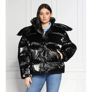 CALVIN KLEIN JEANS Puchowa kurtka | Oversize fit - Kurtki damskie CALVIN KLEIN JEANS Puchowa kurtka | Oversize fit - Kurtki damskie - miniaturka - grafika 1
