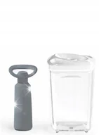 Pojemniki kuchenne - Pojemnik próżniowy SeeYoo 1,3l Atest biały Pompka - miniaturka - grafika 1