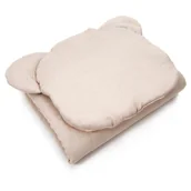 Koce i narzuty dla dzieci - Kerstin KOCYK KOŁDERKA MUŚLINOWY 75x100 cm + poduszka - miniaturka - grafika 1