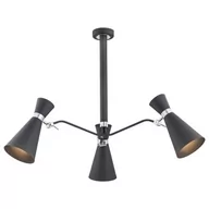 Lampy sufitowe - Argon LAMPA wisząca LUKKA 1380 metalowa OPRAWA zwis reflektorki na wysięgnikach czarne 1380 - miniaturka - grafika 1