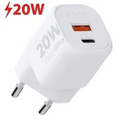Ładowarki i akumulatory - XTORM Ładowarka sieciowa GaN² Ultra 20W biała - miniaturka - grafika 1