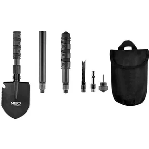 Neo Tools Wielofunkcyjna saperka survivalowa Wielofunkcyjna saperka survivalowa 8 w 1 63-122 - Grabie i motyki - miniaturka - grafika 1