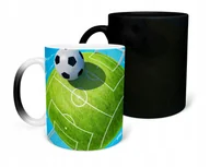 Kubki - KUBEK MAGICZNY Z NADRUKIEM-PREZENT PIŁKA NOŻNA RÓŻNE WZORY DO WYBORU+IMIĘ - miniaturka - grafika 1