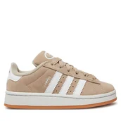 Buty dla chłopców - Sneakersy adidas Campus 00s JI4462 Beżowy - miniaturka - grafika 1