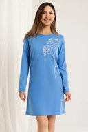 Bielizna nocna - Koszula nocna Sometimes niebieska S - miniaturka - grafika 1