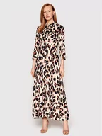 Sukienki - Yas Sukienka koszulowa Savanna 26022663 Beżowy Regular Fit - miniaturka - grafika 1