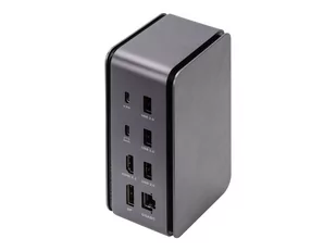 DIGITUS USB 4.0 Docking Station 14 in 1 2x Video 8K/30Hz 3x USB 10GHz - Stacje dokujące i replikatory portów - miniaturka - grafika 1