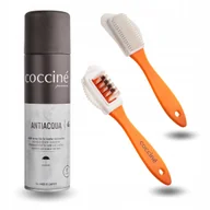 Środki do obuwia i ubrań - Wodoodporny Impregnat Spray Coccine i Szczotka do Zamszu Nubuku Butów - miniaturka - grafika 1