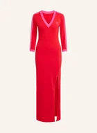 Sukienki - Adidas Originals Sukienka Adicolor Classics 3 Stripes Maxi rot - adidas Originals - miniaturka - grafika 1