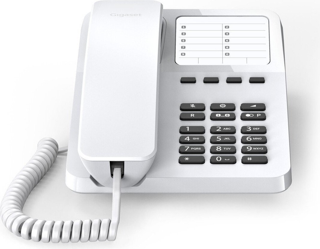 Telefon Stacjonarny Gigaset DESK 400 Biały