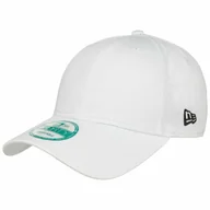 Czapki i chusty sportowe męskie - Czapka 9Forty Basic by New Era, biały, One Size - miniaturka - grafika 1