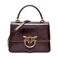 Torebki damskie - Pinko Kuferek LOVE ONE TOP HANDLE MINI - miniaturka - grafika 1