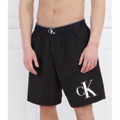 Kąpielówki męskie - Calvin Klein Swimwear Szorty kąpielowe | Regular Fit - miniaturka - grafika 1