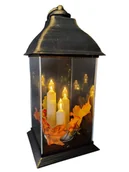 Świeczniki - LATARENKA LED ŚWIECE NA BATERIE LAMPION DEKORACJA - miniaturka - grafika 1