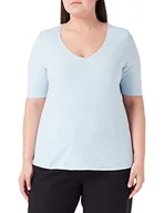 Koszulki i topy damskie - s.Oliver T-shirt damski, Niebieski 50w9, 32 - miniaturka - grafika 1