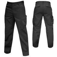 Spodnie męskie - Spodnie Bojówki WojskoweTaktyczne Mil-Tec Us Ranger Bdu Czarne 7XL - miniaturka - grafika 1