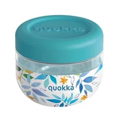 Lunch boxy - Quokka Bubble Food Jar - Pojemnik plastikowy na żywność / lunchbox 500 ml (Watercolor Leaves) - miniaturka - grafika 1