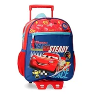 Plecaki szkolne i tornistry - Joumma Disney Cars Lets Race Plecak szkolny z wózkiem Czerwony 27x33x11 cm Poliester 9,8 l, Czerwone, plecak szkolny na kółkach - miniaturka - grafika 1