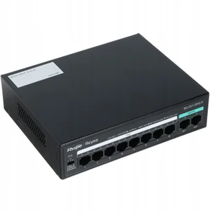 SWITCH POE RG-ES110FG-P 8-PORTOWY REYEE RG-ES110FG-P - Switche - miniaturka - grafika 1