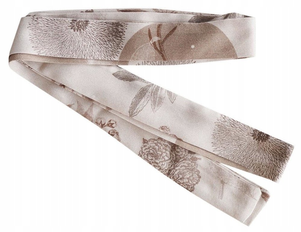 Lullalove Pasek Z Wiskozy Bambusowej Do Kimona Beige Garden