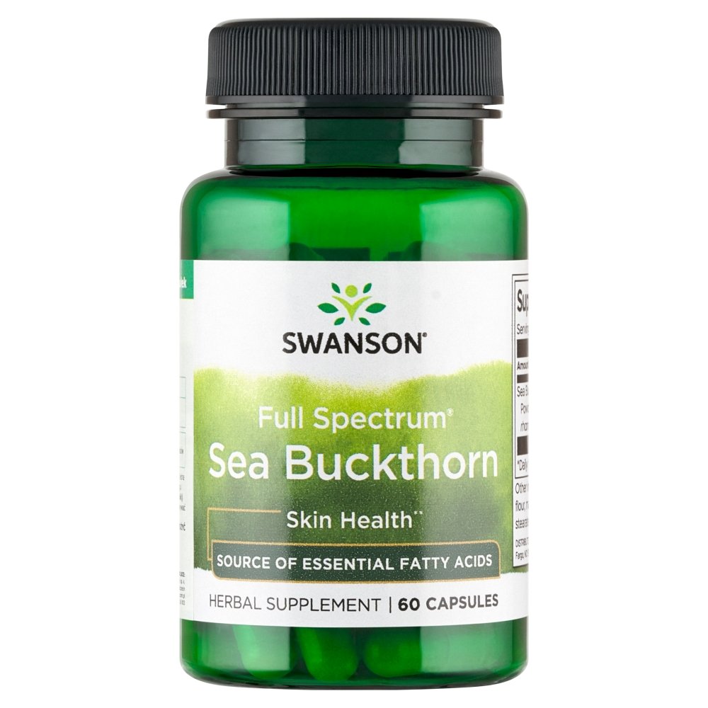 Swanson Full Spectrum SEA Buckthorn, kapsułki, 60 szt