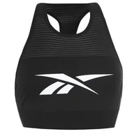 Biustonosze - Reebok WOR, stanik sportowy, czarny, Rozmiar XS - miniaturka - grafika 1
