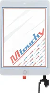 Akcesoria do tabletów i e-booków - Samsung MUSTTBY Ekran dotykowy + taśma klejąca + Home do iPAD Mini 3 biały - miniaturka - grafika 1