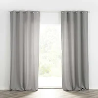 Zasłony - Zasłona BASIC na kółkach 140x280 cm szary 1 szt. - miniaturka - grafika 1