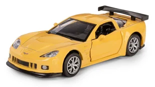 RMZ City CHEVROLET CORVETTE C6-R ŻÓŁTY 12cm K-152 - Samochody i pojazdy dla dzieci - miniaturka - grafika 1