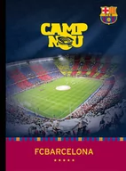 Zeszyty szkolne - MST TOYS Zeszyt sztywna okładka FC Barcelona A4 w kratkę - miniaturka - grafika 1