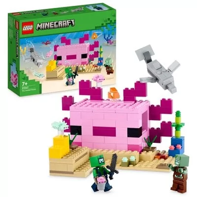 LEGO Minecraft Dom aksolotla 21247