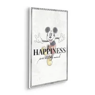 Wyposażenie pokoiku dziecięcego - Disney 100 obraz na blejtramie w ramie z prawdziwego drewna - Mickey Be Kind - rozmiar 40 x 60 cm - pokój dziecięcy, obraz na płótnie, obraz ścienny - miniaturka - grafika 1