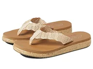 Klapki i japonki damskie - Skechers Damskie japonki Sandcomber, naturalny, 41 EU - miniaturka - grafika 1