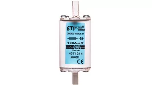 ETI Wkładka-topikowa-ultraszybka-M00UQ01-100A-690V 4371214 - Bezpieczniki elektryczne - miniaturka - grafika 1