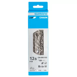 Łańcuch rowerowy Shimano 12 przełożeń CN-M6100 - Łańcuchy rowerowe - miniaturka - grafika 1