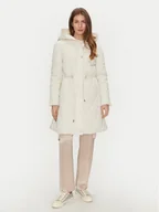 Kurtki damskie - Guess Parka Maite W4BL56 WGL30 Écru Regular Fit - miniaturka - grafika 1
