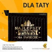 Skarbonki - Skarbonka Ścienna dla Taty | Prezent Na dzień Ojca | Super prezent dla Taty - miniaturka - grafika 1