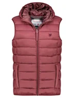 Kamizelki damskie - Geographical Norway Kamizelka pikowana "Vatikotal" w kolorze bordowym - miniaturka - grafika 1