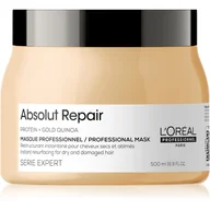Maski do włosów - Loreal Loreal Absolut Repair Maska regenerująca, dodająca włosom lekkości 500 ml - miniaturka - grafika 1