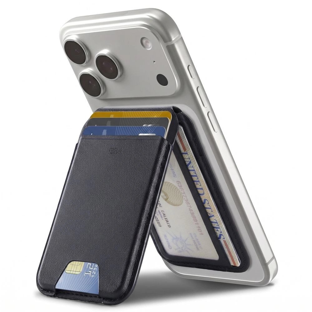 Portfel Magmetyczny Esr Classic Rfid Magnetic Wallet Stand Magsafe Czarny
