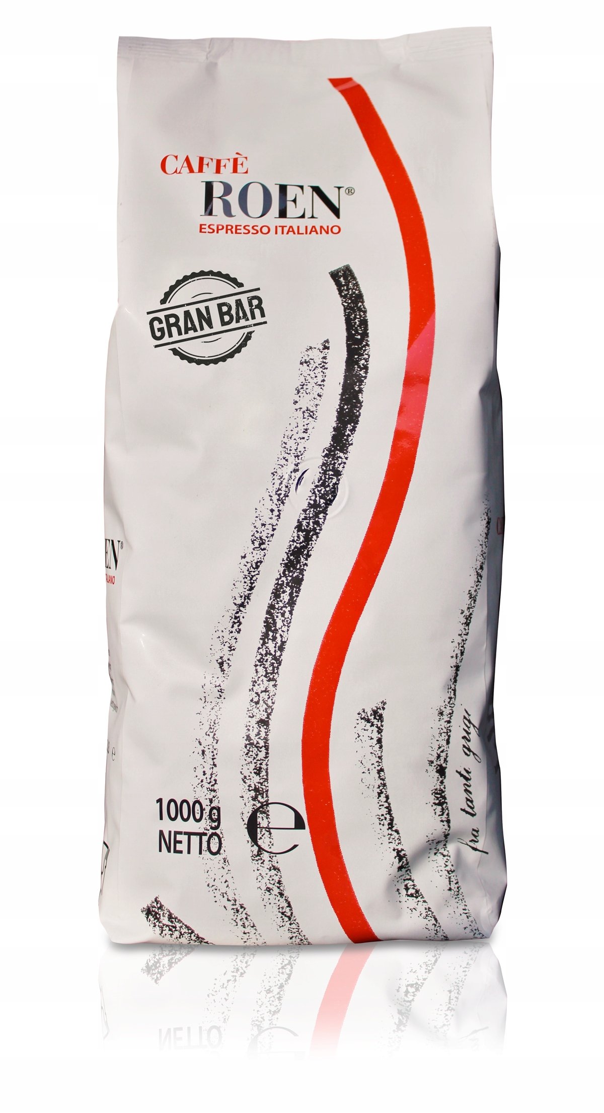 Włoska Kawa ziarnista Mocna do espresso Roen Coffe Gran Bar 1000g 1kg