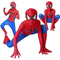 Stroje karnawałowe - Strój Przebranie Kostium Spiderman Pająk 110/116 - miniaturka - grafika 1