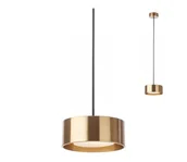 Lampy sufitowe - Redo 01-3100 - LED Żyrandol na lince PUNKT LED/6W/230V mosiądz - miniaturka - grafika 1